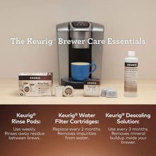 Load image into Gallery viewer, Keurig Includes Descaling Solution, Water Filter Cartridges &amp; Rinse Pods
