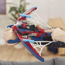 Load image into Gallery viewer, Spider-Man Web Shots Spiderbolt Nerf Powered Blaster Toy for Kids Ages 5 &amp; Up