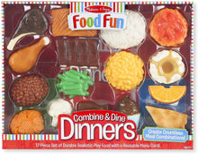 Load image into Gallery viewer, Melissa &amp; Doug Food Fun Combine &amp; Dine Dinners - Red