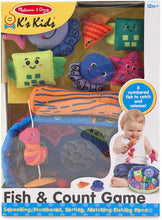 Load image into Gallery viewer, Melissa &amp; Doug K's Kids Fish and Count Learning Game With 8 Numbered Fish to Catch and Release