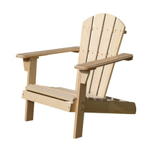 Load image into Gallery viewer, Merry Garden Kids Foldable Wooden Adirondack Chair, Children's Outdoor Patio Furniture, Garden, Lawn, Deck Chair, Unfinished