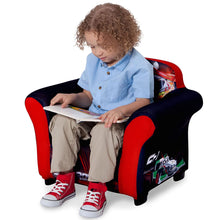 Load image into Gallery viewer, Delta Children Plastic Frame Upholstered Chair