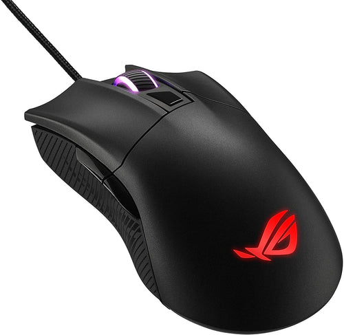 Asus ROG Gladius II Core Wired USB Optical Ergonomic FPS Gaming Mouse Featuring