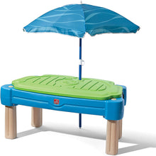 Load image into Gallery viewer, Step2 Cascading Cove Sand &amp; Water Table with Umbrella | Kids Sand &amp; Water Play Table