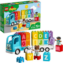 Load image into Gallery viewer, LEGO DUPLO My First Alphabet Truck 10915 ABC Letters Learning Toy for Toddlers, Fun Kids’ Educational Building Toy, New 2020 (36 Pieces)
