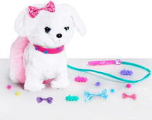 Load image into Gallery viewer, Barbie Walk &amp; Wag Puppy Feature Plush