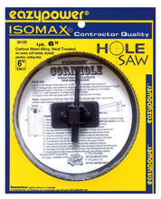 Load image into Gallery viewer, Eazypower 30125 6-Inch Hole Saw for CornHole Boards Including Corn Hole Board Plans