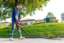 Load image into Gallery viewer, PowerSmart PS76101A Leaf Blower, 20V MAX Lithium-Ion Battery Powered Cordless Leaf Blower with 117 MPH Output, Color Red and Black