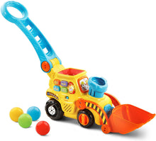Load image into Gallery viewer, VTech Pop-a-Balls Push &amp; Pop Bulldozer