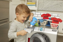 Load image into Gallery viewer, Little Tikes First Washer Dryer - Realistic Pretend Play Appliance for Kids, Interactive Toy Washing Machine with 11 Laundry Accessories, Unique Toy, Ages 2+