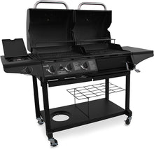 Load image into Gallery viewer, Char-Broil 463714514 Charcoal/Gas 1010 Grill Combo