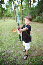 Load image into Gallery viewer, Bow and Arrow Set – Archery Toy Set for Kids | Hunting Role Play Toy | Includes 3 Suction Cup Arrows Target and Quiver – Maxx Action