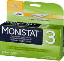 Load image into Gallery viewer, Monistat 3-Day Yeast Infection Treatment
