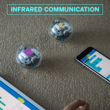 Load image into Gallery viewer, Sphero BOLT: App-Enabled Robot Ball with Programmable Sensors + LED Matrix, Infrared &amp; Compass - STEM Educational Toy for Kids - Learn JavaScript, Scratch &amp; Swift