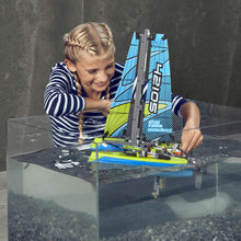 Load image into Gallery viewer, LEGO Technic Catamaran 42105 Model Sailboat Building Kit, New 2020 (404 Pieces)