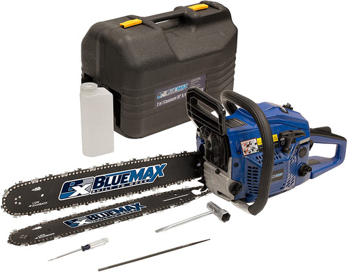 Blue Max 8902 14-Inch 45cc 2-Stroke Gas Powered Chain Saw With Free 20-Inch Bar