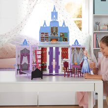 Load image into Gallery viewer, Disney Frozen 2 Fold and Go Portable Arendelle Castle Exclusive Dollhouse Playset