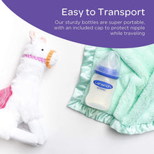 Load image into Gallery viewer, Lansinoh mOmma Breastmilk Feeding Bottle with NaturalWave Nipple, 1 Count, 8 Ounce, Medium Flow Nipple, Soft Silicone Nipple, Collapse Resistant, Anti-Colic, BPS and BPA Free