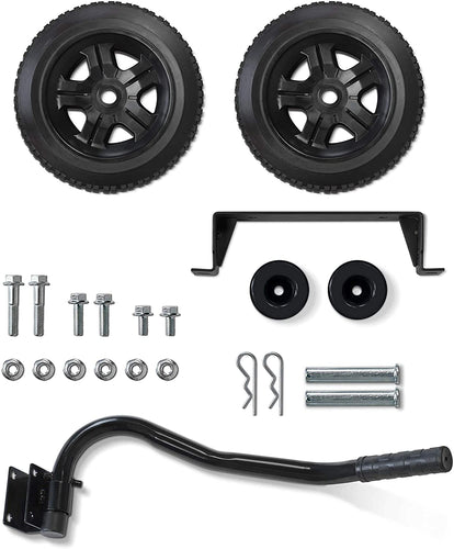 Champion Wheel Kit with Folding Handle and Never-Flat Tires for Champion 2800 to 4750-Watt Generators