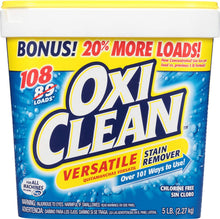Load image into Gallery viewer, OxiClean Versatile Stain Remover Powder, 5 lbs.