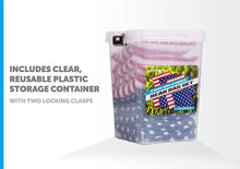 Load image into Gallery viewer, Triumph Patriotic 8-Pack 6" x 6" 16 oz. Canvas Cornhole Bags