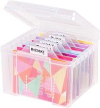 Load image into Gallery viewer, IRIS Greeting Card and Craft Keeper, Clear