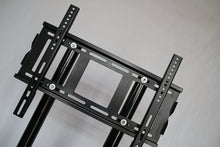 Load image into Gallery viewer, Hodedah HITV104 Glass Mount Tv Stand Black