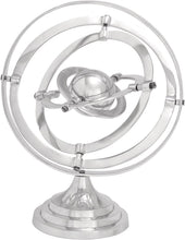 Load image into Gallery viewer, Deco 79 28336 Aluminum Armillary with 12-Inch Nautical Maritime Decor, 15-Inch