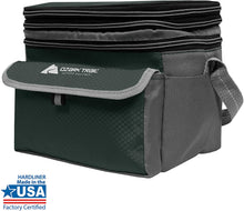 Load image into Gallery viewer, Ozark Trail 6 Can Cooler with Expandable Top - Green