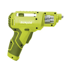 Load image into Gallery viewer, Sun Joe SJ4VSD 4-Volt MAX Lithium-Ion Cordless Rechargeable Power Screwdriver w/Quick Change Bit System
