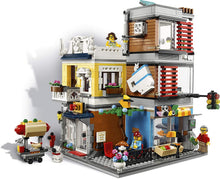 Load image into Gallery viewer, LEGO Creator 3 in 1 Townhouse Pet Shop &amp; Café 31097 Toy Store Building Set with Bank