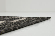Load image into Gallery viewer, Unique Loom Outdoor Border Collection Striped Moroccan Transitional Indoor and Outdoor Flatweave Beige Area Rug (7' 0 x 10' 0)