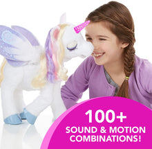 Load image into Gallery viewer, furReal StarLily, My Magical Unicorn Interactive Plush Pet Toy, Light-up Horn, Ages 4 and Up(Amazon Exclusive)