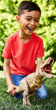 Load image into Gallery viewer, Jurassic World Camp Cretaceous Isla Nublar Epic Roarin’ Tyrannosaurus Rex Large Action Figure with Primal Attack Feature, Sound