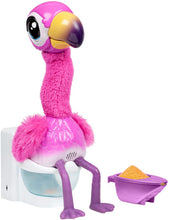 Load image into Gallery viewer, Little Live Pets Gotta Go Flamingo | Interactive Plush Toy That Eats, Sings, Wiggles, Poops and Talks (Batteries Included) | Reusable Food. Ages 4+