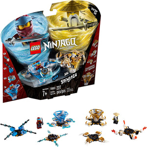 LEGO NINJAGO Spinjitzu Nya & Wu 70663 Building Kit (227 Pieces)