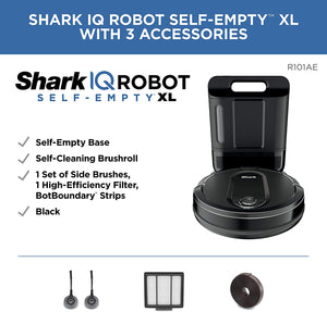 Shark IQ Robot Vacuum with Self Emptying Base, WiFi Home Mapping