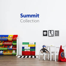 Load image into Gallery viewer, Tot Tutors Kids Wood Table and 2 Chairs Set, White (Daylight)
