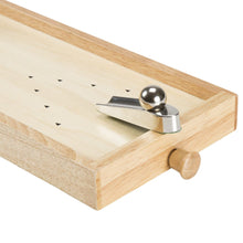 Load image into Gallery viewer, Hey! Play! 10 Pin Bowling Tabletop Skill Game - Classic Miniature Wooden Retro Sports Arcade Desktop Toy for Adult Collectors and Children