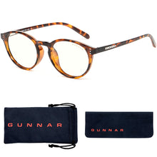 Load image into Gallery viewer, Gaming Glasses | Blue Light Blocking Glasses | Attache/Dark Red by Gunnar | 65% Blue Light Protection, 100% UV Light, Anti-Reflective To Protect &amp; Reduce Eye Strain &amp; Dryness