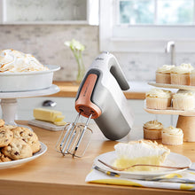 Load image into Gallery viewer, Oster HeatSoft Hand Mixer, One Size, Gray