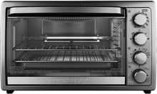 Load image into Gallery viewer, Black+Decker WCR-076 Rotisserie Toaster Oven, 9X13, Stainless Steel