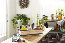 Load image into Gallery viewer, Deco 79 54419 Wood Metal Tray 22&quot; W, 8&quot; H