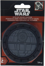 Load image into Gallery viewer, Plasticolor 000683R01 Star Wars Death Star Auto Car Truck SUV Cup Holder Coaster 2-Pack