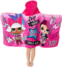 Load image into Gallery viewer, L.O.L. Surprise Soft Cotton Hooded Bath Towel Wrap