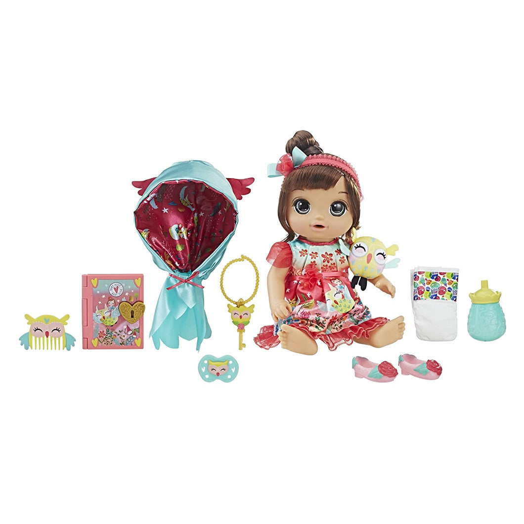 Baby Alive Once Upon a Baby: Forest Tales Forest Luna (Brown Straight Hair)