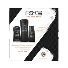 Load image into Gallery viewer, AXE Regimen Gift Set for Men, Dark Temptation, 3 pc