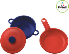 Load image into Gallery viewer, KidKraft 27Piece Cookware Playset - Primary, 6.5" x 6.5" x 6.5", Multicolor