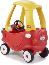 Load image into Gallery viewer, Little Tikes Cozy Coupe | Foot-Power Car (Red and Yellow) Includes Working Doors, Steering Wheel with Working Horn, Gas Cap, Ignition Switch | For Boys and Girls Active Play Ages 18 Months to 5 Years