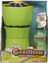 Load image into Gallery viewer, Gazillion Bubble Rush Bubble Blower Machine Bubbles for Kids, Purple/Green